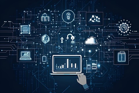 探秘數字化未來 從高清筆記本圖片到彩色圖標設計的科技美學